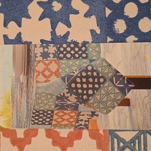 FOOD NETWORK BRAND INDOOR/OUTDOOR MULTI COLORS TABLECLOTH